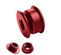 DEWHEL Red JDM Aluminum Manual Shift Cable Bushings Performance Upgrade For Ford FOCUS ST & RS 2013-Present 6 Speed Manual Transmissions