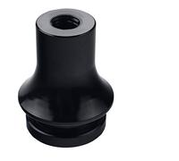 DEWHEL Shift KNOB Boot Retainer/Adapter for Manual Gear Shifter Lever 10X1.25 (Black)