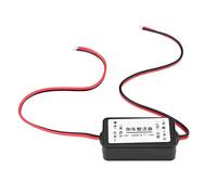 DEWIN 12V DC Car Rearview Camera Power Relay Capacitor Filter Rectifier, Manual Operation, Parking Assistance, Black
