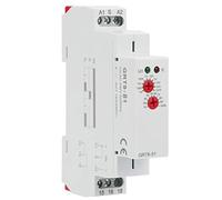 DEWIN AC Relay, GRT8-B1 Mini Power Off Delay Time Relay Timer Relay DIN Rail Type AC 220V