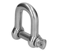 DEWIN D Bow Ring Shackle Locks D Ring Anchor Shackle 304 Stainless Steel Screw Pin Chain Connector Marine Land Lifting for Rigging Vehicle Recovery Hauling Hanging (1pcsM20)