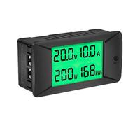 DEWIN Digital Ammeter Voltmeter, Volt Amp Watt KWh Meter 200A PZEM-025 DC Digital Ammeter Voltmeter Battery Tester 300V Power Energy Watt Meter