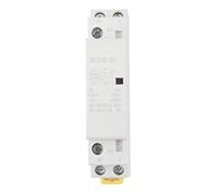 DEWIN DIN Rail Household AC Contactor, 2P 20A 50/60Hz Household AC Contactor DIN Rail Mount 1NO 1NC (220V/230V)