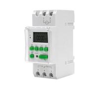 DEWIN DIN-Rail Time Switch, Digital Timer Switch Weekly Programmable Electronic Timer with Reset (DC 12V)