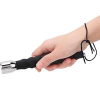 DEWIN Fish Bat, Aluminium Alloy Fishing Priest with Non-slip, EVA Foam Handle Fishing Priest Aluminum Fish Bat for Calming Small Fish Anglers Struggling Fishing 18x2.5x2.5cm (24mm)