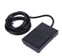 DEWIN Foot Switch, TFS-1 Iron Shell Foot Control Pedal Switch Footswitch with 2 Meters Cable 220V