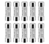 DEWIN Fusible Solar PV Fuse, 10pcs Fuses 25A DC PV Fuse gPV Type Fuse Link HSPV-30 10x38mm 1000V for Solar PV System Protection