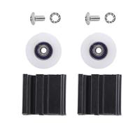 DEWIN Greenhouse Door Wheels, 22mm Greenhouse Halls Door Wheel Replacement Kits for Greenhouse,Shower Door Rollers Glass Roller Replacement, Gardening Naturally Sliding Door Wheel