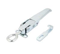 DEWIN Heavy Hasps Lock, Metal Buckle Lock Fastener Latch Catch Lockable Truck Trailer Body Clamp Hasp