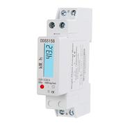 DEWIN kWh Meter, Electric Meter 1P AC230V 5-32A Single Phase Energy Meter LCD Power Consumption Meter with Backlight