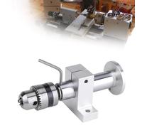 DEWIN Lathe Revolving Centre, Drilling Tailstock Wood Lathe Tools Precise Live Revolving Center with Wrench for Mini Lathes Machine DIY Woodworking (Center Height 35 Mm)