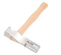 DEWIN Magnet Roofing Hatchet Magnetic Roofing Hammer Multifunctional Roofing Axe with Solid Wood Handle for Roof Construction Repair 34x17x4.5cm