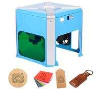 DEWIN Mini Laser Engraver,Mini Laser Engraving Machine 3000mW 0.05mm Accuracy Support BT Connection Engraving Machine for Home Beginners DIY UK