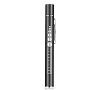 DEWIN Pen Torch, Rechargeable LED Pen Light Reusable Medical Penlight with Pupil Gauge for Nurses Doctors