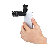 DEWIN Phone Camera Monocular Telescope, Outdoor Mini Portable Focusing Phone Monoculer Smartphone Telescope 12 Times for Bird Watching, Hunting, Camping, Hiking