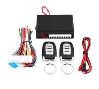 DEWIN Remote Central Locking, Keyless Entry System, Universal, Multi-coloured, 2 Remote Controllers, 80m Range, Car Compatible