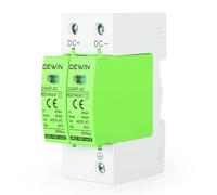 DEWIN Surge Protection Device, 2P 40kA Surge Protector Lightning Protection Device 35mm DIN Rail Mounting Household Protection Device AC420V