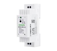 DEWIN Switching Power Supply, Din Rail Power Supply Transformer for Industrial Automation Equipment Ring Doorbell Transformer (DEW-15W-12V 1.25A)