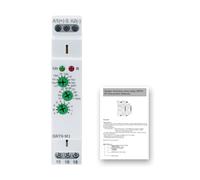 DEWIN Time Relay, GRT6-M1 Multifunctional 0.1s-10days Time Delay Relay with 10 Functions DIN Rail Type AC/DC24V-240V