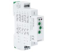 DEWIN Time Relay, GRT8-M1 AC 230V Multifunctional DIN Rail Delay Time Relay with 10 Functions DIN Rail Mounting
