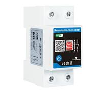DEWIN Tuya WiFi Smart Switch, Timer DIN Rail Smart Switch Circuit breaker AC230V 63A Mobile Phone APP Wireless Remote Control Smart Timing Switch