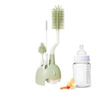 Dewireaey Baby Bottle Cleaning Brush Set, Rotating Cup Cleaning Set, Scratch-Free Brush Set for Travel, Picnic, Home, Camping, Office, Nursery