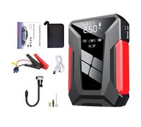 Dewireaey Car Battery Starter | Car Battery Booster Portable Jump - Tire Inflator Accessories Auto Booster Pack Multi-Functional for Family Trip Vacation Holiday