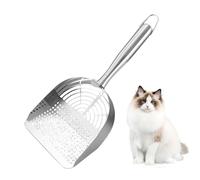Dewireaey Cat Scoop for Cat Litter Tray - 2-in-1 Mesh Poop Pickup | Puppy Poop Scoop, for Dogs, Cats, Kittens, Puppies, Home, Living Room, Indoor, Vet, Multi-Household