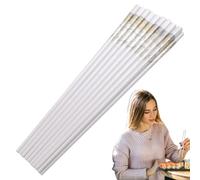 Dewireaey Chopsticks Set, Modern Cutlery Chopsticks, 10 Pairs of Non-Slip Cutlery Asian for Cooking Travel Outdoors Consumption