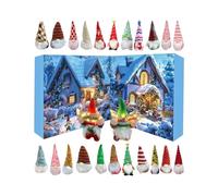 Dewireaey Christmas , 24 Days Christmas Time Countdown - Decoration for Secret Santa Doll and Mantle, as Stuffing for the Holiday Stocking, for Daily Rituals, as a Photo Background for