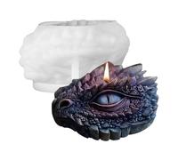 Dewireaey Dragon Silicone Mold,Flexible Easy Release | Animal Candle Making Molds | for Soap Clay Studio School Hobby Birthday Party Beginners Professionals