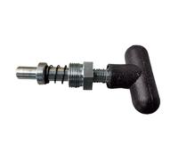 Dewireaey Fitness Equipment Pop Pull Pin Handle, Fitness Replacement Button with Pull Pin - Non-Slip Lightweight Training Accessory Replacement Part for On the Go Gym Dorm Apartment