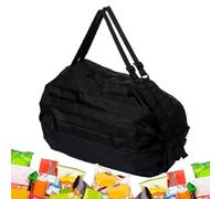 Dewireaey Foldable Shopping Bag | Large Folding Storage Bag for Travel,Portable Organizer Waterproof Tote for Pool Beach Market Sports Camping Clothes Gym Lunch Food Picnic