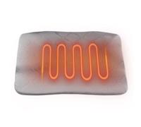 Dewireaey Heated Chair Pad for Office | 6 Temperature Settings Chair Warmer for Office - Adjustable Straps Breathable Mat for Wheelchair Airplane Stadium Winter Driving Truck Camping Recliner Desk