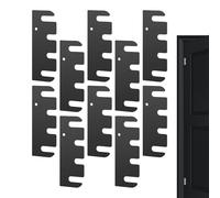 Dewireaey Hinge Shims, Stainless Steel Adjuster Tool,4 Inch Rust Resistant Stainless Steel Door Hinge Spacer | for Fixing Frame Home Kitchen