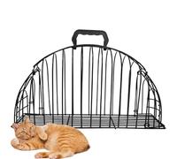 Dewireaey Indoor Cat Cages - Scratch-Resistant Care Box for Cats - Multifunctional Metal Mesh Care Tool for Pets for Indoor Kittens Puppies Travel Home and Car Trips