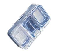 Dewireaey Pill Splitter | Double-Layer Tiny Tablets Splitter,Portable Weekly Pill Box Cutting Organizer for Home Business Travel Hospital School Camping Work Nurses Adults Elderly