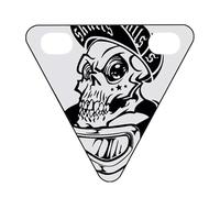 Dewireaey Reflectors for Bike,Cycling Warning Sign - Triangle Plate Tail Decor for Commuting Night Riding Mountain Biking Touring Race Road Cycling