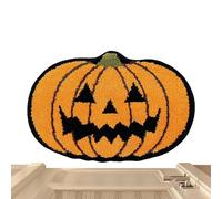Dewireaey Spider Web Bath Mat - Halloween Bathroom Mat Spider Web Rug,Halloween Rug Bathroom Decor for, Shower, Kitchen