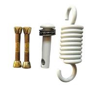 Dewireaey Swing Spring,Hammock Chair Spring - Stainless Steel Strong Load-Bearing Hook for Gym Boxing Bag Patio Hardware Ceiling Chair Setup