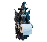 Dewireaey Wall Toilet Paper Holder | Witch Gothic Paper Roll Holder,Organizer Decoration Bathroom Accessories Figurine Storage for Restroom Rv Shower Halloween Men Cabinet Home