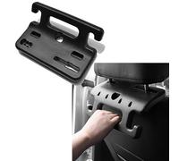 Dewkou 1 PC Car Grab Handles, PVC Safety Grip Handles for Child Elder, Universal Multifunctional Car Headrest Hook for Trucks, SUV, Cars (Black)