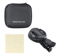 Dewocke 52mm Clip-On CPL Filter for Mobile Phones, Polarizing Camera Lens with Adjustable Polarization, Includes Protective Cover, Cleaning Cloth, Storage Box