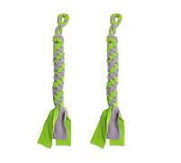 Dewonch Dog Fleece Rope Teaser Toy as Replacement to Chase and Tug (B-2PCS)