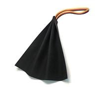 Dewonch Leather Bite Rag for Dog Training, K9 Puppy Toy to Build Prey Drive,Train Bite Grip,Play Tug of War Game with Handle