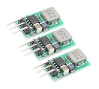 DEWOTHV Mini Three Clamp Regulator Block 5V 1A Ultra Compact Three Pole Voltage Regulator Replacement for LM7805 5.5-32V Input Voltage High Efficiency Low Heat (3-Pack)
