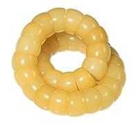 Dewppxi Bodhi Beads Bracelet for Anxiety Relief, Adjustable Natural Bodhi Seeds Beaded Bracelets, Protection Healing Anti-Anxiety Stress Reduction (C)