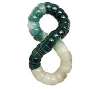 Dewppxi Bodhi Beads Bracelet for Anxiety Relief, Adjustable Natural Bodhi Seeds Beaded Bracelets, Protection Healing Anti-Anxiety Stress Reduction (S)