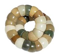 Dewppxi Bodhi Beads Bracelet for Anxiety Relief, Adjustable Natural Bodhi Seeds Beaded Bracelets, Protection Healing Anti-Anxiety Stress Reduction (F)