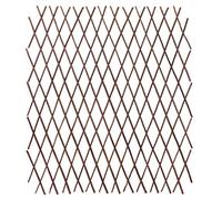 DEWU Retractable Plant Climbing Frame - Durable Wooden Fence, Garden Trellis Expandable Willow Expanding, Frame, Flower Decoration Stand, Medium-sized fence (foldable height 70cm/27.56in)
